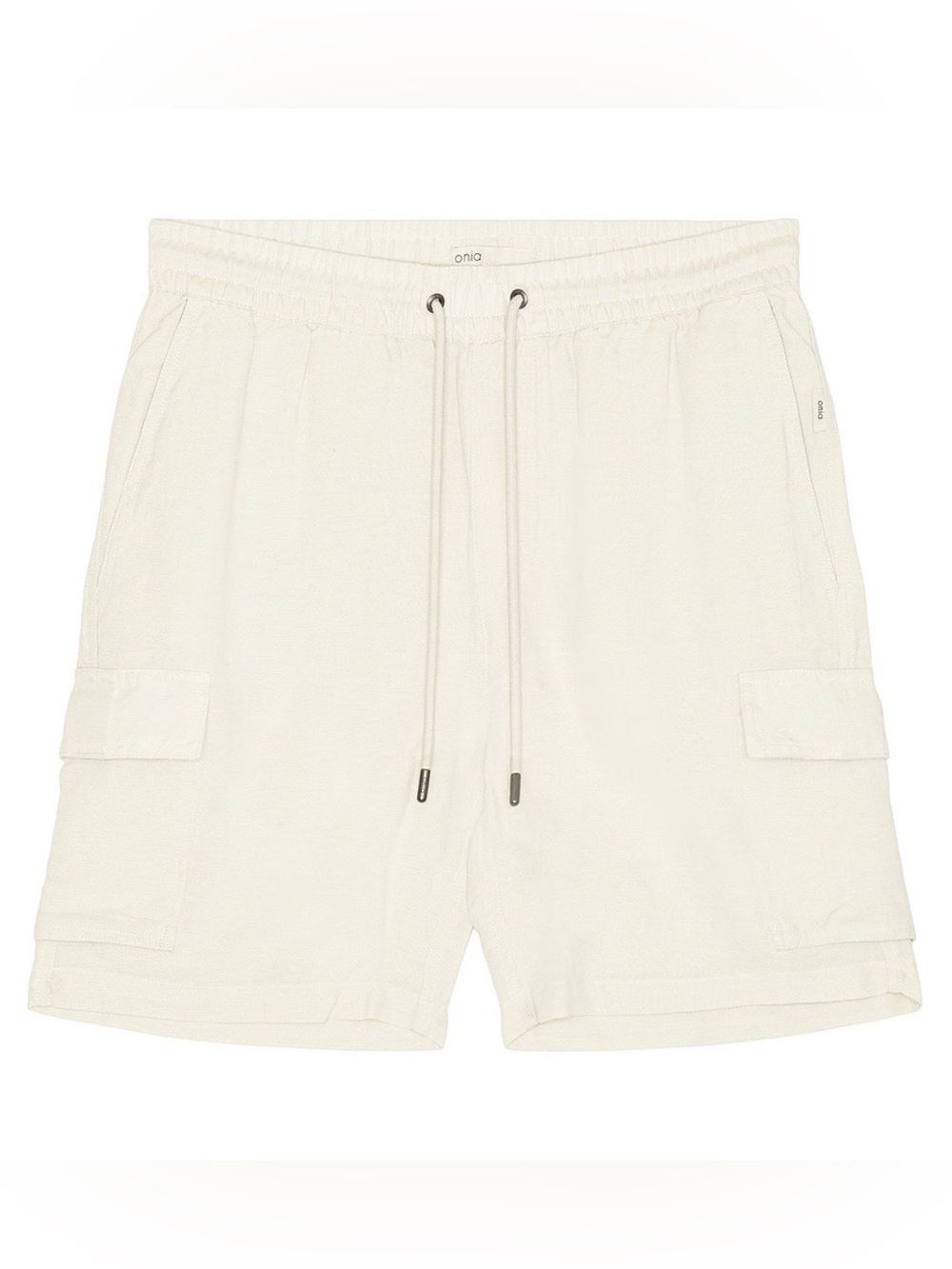 Onia Air Linen Pull On Cargo Short